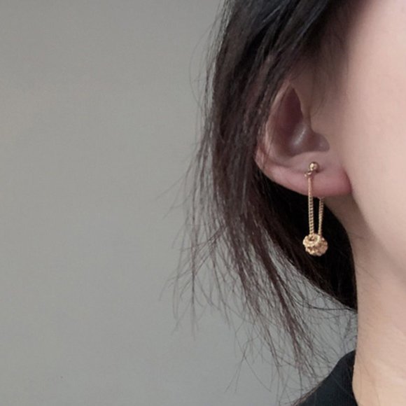 💙💕💕Last one Minimalist Circles Earrings - Picture 5 of 11